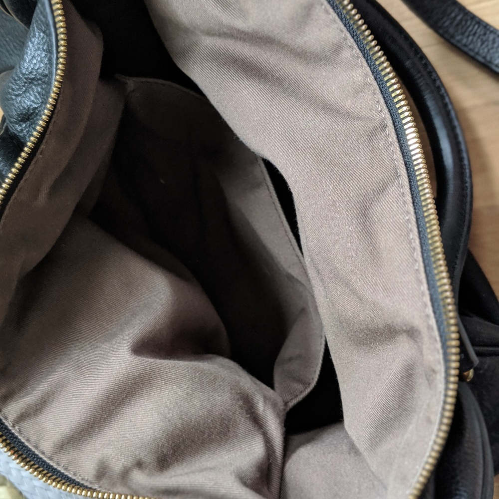 J.Crew Leather Dorset Satchel Purse - Picture 4 of 5